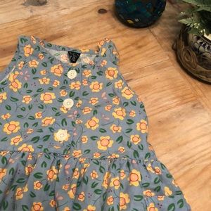 Adorable little girl floral dress